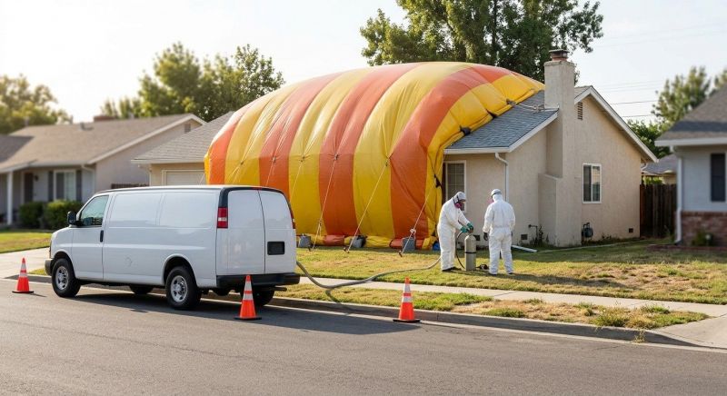 Roach Fumigation in Fredericksburg, VA