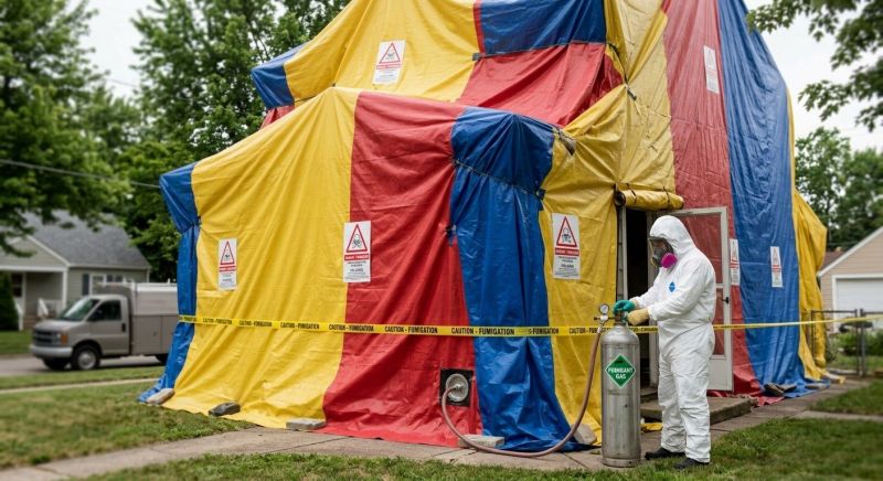 Spider Fumigation Service in Fayetteville, NC